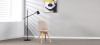 Lot de 4 chaises scandinaves en tissu beige - Bjorn