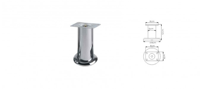 Lot de 4 pieds de canap&eacute;